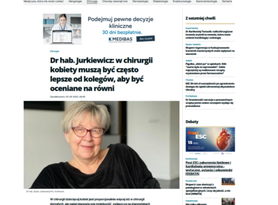 Wywiad dr hab. n. med. Beaty Jurkiewicz, prof. CMKP w Pulsie Medycyny