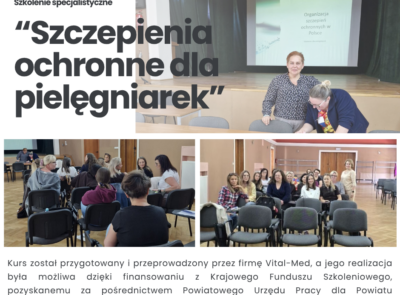 Szkolenie specjalistyczne „Szczepienia ochronne dla pielęgniarek”