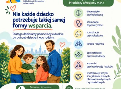 Zdrowie psychiczne dzieci i młodzieży – gdzie szukać wsparcia?