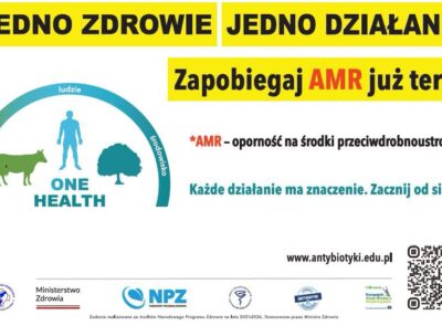 Jedno zdrowie, jedno działanie – zapobiegajmy antybiotykooporności już teraz!